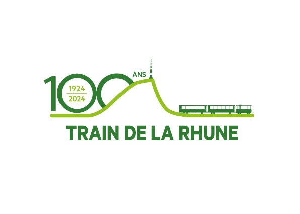 Logo du centenaire du train de la Rhune